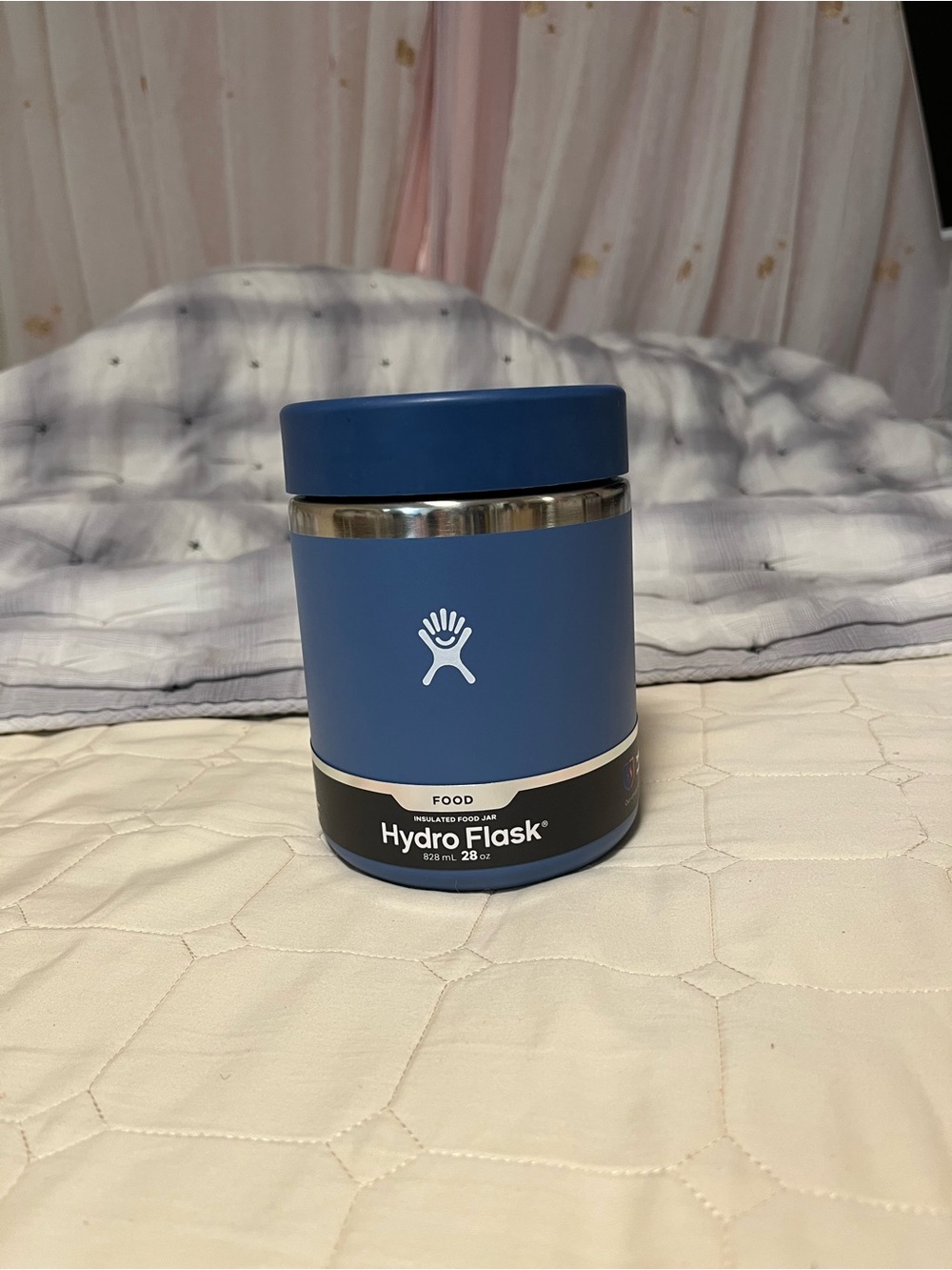 Hydro Flask Blue Insulated Food Container